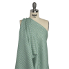 Grass Green, Blue and White Plaid Medium Weight Linen Woven - Spiral | Mood Fabrics