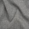 Black and White Checked Medium Weight Linen Woven | Mood Fabrics