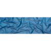 Adelaide Turquoise and Royal Blue Iridescent Chiffon-Like Silk Voile - Full | Mood Fabrics