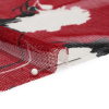 Red, White and Black Floral Shadows Silk Tulle - Detail | Mood Fabrics