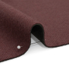 Italian Maroon and Brown Wool Blend Double Cloth Twill - Detail | Mood Fabrics