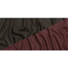 Italian Maroon and Brown Wool Blend Double Cloth Twill - Full | Mood Fabrics