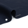 Famous Australian Designer Navy Silk Crepe de Chine - Detail | Mood Fabrics