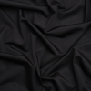 Famous Australian Designer Black Stretch Polyester Jersey | Mood Fabrics