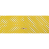 Famous Australian Designer Yellow and White Polka Dot Crinkled Silk Chiffon - Full | Mood Fabrics