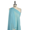 Famous Australian Designer Sky Blue Viscose Georgette - Spiral | Mood Fabrics