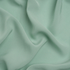 Famous Australian Designer Celadon Viscose Crepe de Chine | Mood Fabrics