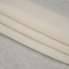Famous Australian Designer Ivory Lightweight Linen Woven - Folded | Mood Fabrics