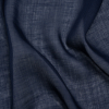 Famous Australian Designer Navy Lightweight Ramie Woven | Mood Fabrics