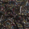 Burgundy, Navy and Olive Paisley Daze Cotton Woven | Mood Fabrics