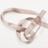 3/8 Stone Double Face Silk Satin Ribbon - Folded | Mood Fabrics