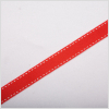 5/8 Red Stitched Grosgrain Ribbon | Mood Fabrics