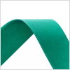 1.375 Emerald Nylon Velvet Ribbon - Detail | Mood Fabrics