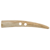 Natural Oversized Horn Toggle - 160L/100mm - Detail | Mood Fabrics