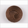 Copper Glass Button - 44L/28mm | Mood Fabrics
