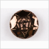 Copper Glass Button - 28L/18mm | Mood Fabrics