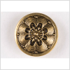 Antique Gold Metal Button - 30L/19mm | Mood Fabrics