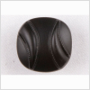 Black Matte Glass Button - 18L/11.5mm | Mood Fabrics