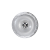 Crystal Half Matte Glass Button - 36L/23mm | Mood Fabrics