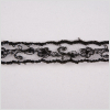 7/8 Black Sheer Lace | Mood Fabrics