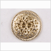 Ice Gold Metal Button - 28L/18mm | Mood Fabrics