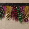 Multicolor Guinea Fringe - Detail | Mood Fabrics