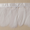 1.875 White Goose Fringe - Detail | Mood Fabrics