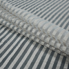 British Linen Striped Organza Drapery Sheers - Folded | Mood Fabrics