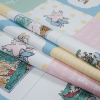 Dirty Beasts Patchwork Printed Cotton Canvas - Folded | Mood Fabrics