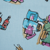 Diddly Bottle Printed Cotton Canvas - Detail | Mood Fabrics