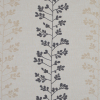 British Imported Steel Foliage Embroidered Woven | Mood Fabrics