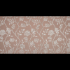 British Imported Blush Slubbed Floral Jacquard - Full | Mood Fabrics