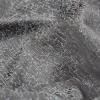 British Imported Slate Satin-Faced Crackle Jacquard - Detail | Mood Fabrics