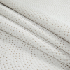 British Imported Ivory Textured Jacquard - Folded | Mood Fabrics