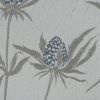 British Imported Midnight Floral Satin-Faced Jacquard - Detail | Mood Fabrics