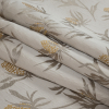 British Imported Sunshine Floral Satin-Faced Jacquard - Folded | Mood Fabrics