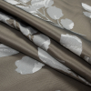British Imported Linen Floral Twill Jacquard - Folded | Mood Fabrics