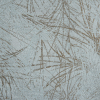 British Imported Duckegg Leafy Satin-Faced Jacquard - Detail | Mood Fabrics