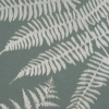 British Seafoam Leafy Jacquard - Detail | Mood Fabrics