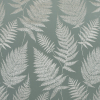 British Seafoam Leafy Jacquard | Mood Fabrics