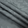 British Imported Flint Leafy Jacquard - Folded | Mood Fabrics