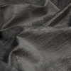 British Imported Smoke Embossed Textured Velvet - Detail | Mood Fabrics