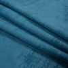 British Imported Marine Embossed Textured Velvet - Folded | Mood Fabrics