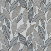 British Imported Smoke Leafy Satin-Faced Jacquard | Mood Fabrics