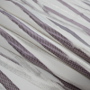 British Imported Plum Irregularly Striped Jacquard - Folded | Mood Fabrics