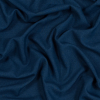 British Imported Indigo Polyester Twill | Mood Fabrics