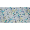 British Imported Sky Watercolor Foliage Printed Cotton Canvas - Full | Mood Fabrics