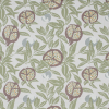 British Imported Olive Pomegranate Printed Cotton Canvas | Mood Fabrics