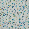British Imported Sky Floral Printed Cotton Canvas | Mood Fabrics