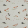 British Imported Fox Printed Cotton Canvas | Mood Fabrics